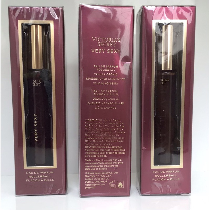 🌺Hàng Mỹ Mới 2021 Nước hoa thanh lăn VERY SEXY Victoria Secret EDP Rollerball 7ml🌼 | Thế Giới Skin Care
