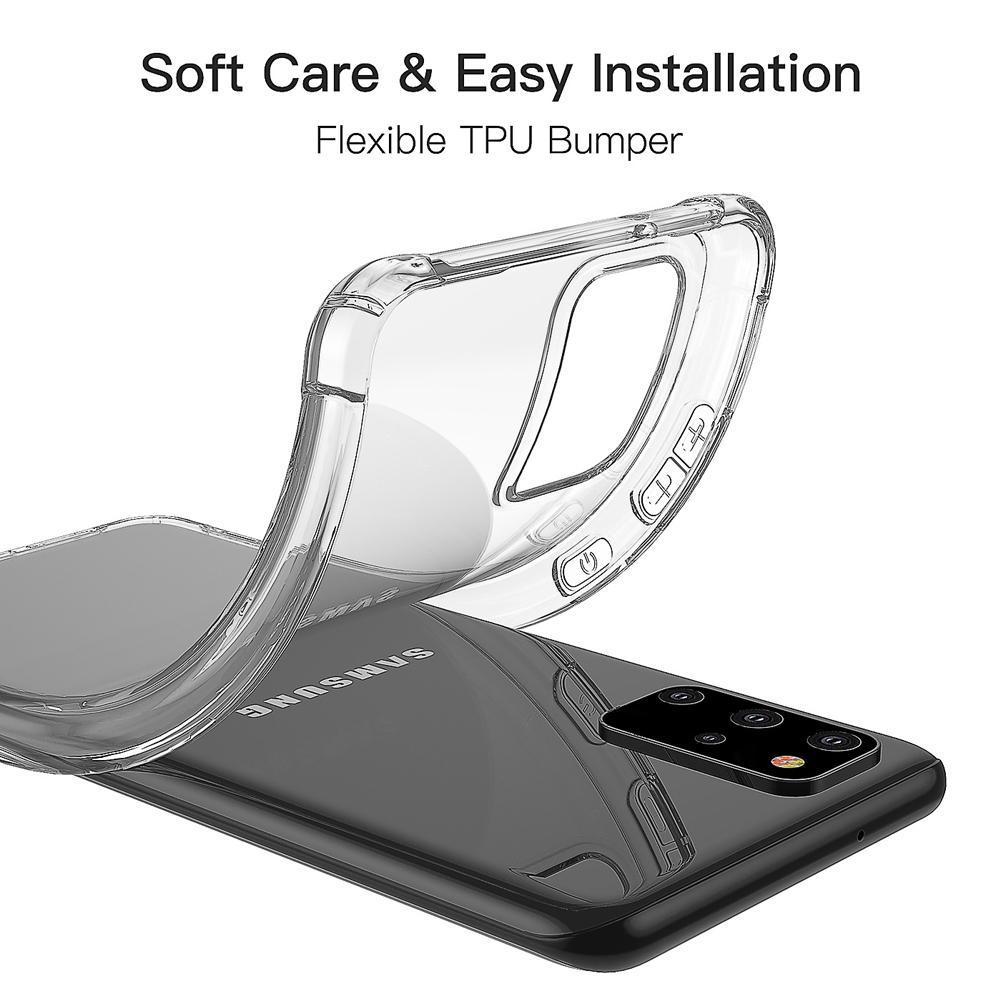 Ốp điện thoại mềm trong suốt cho Samsung Galaxy A10S A30S A50S A10 A20 A30 A50 A70 A80 A01 A31 A51 A71 M31