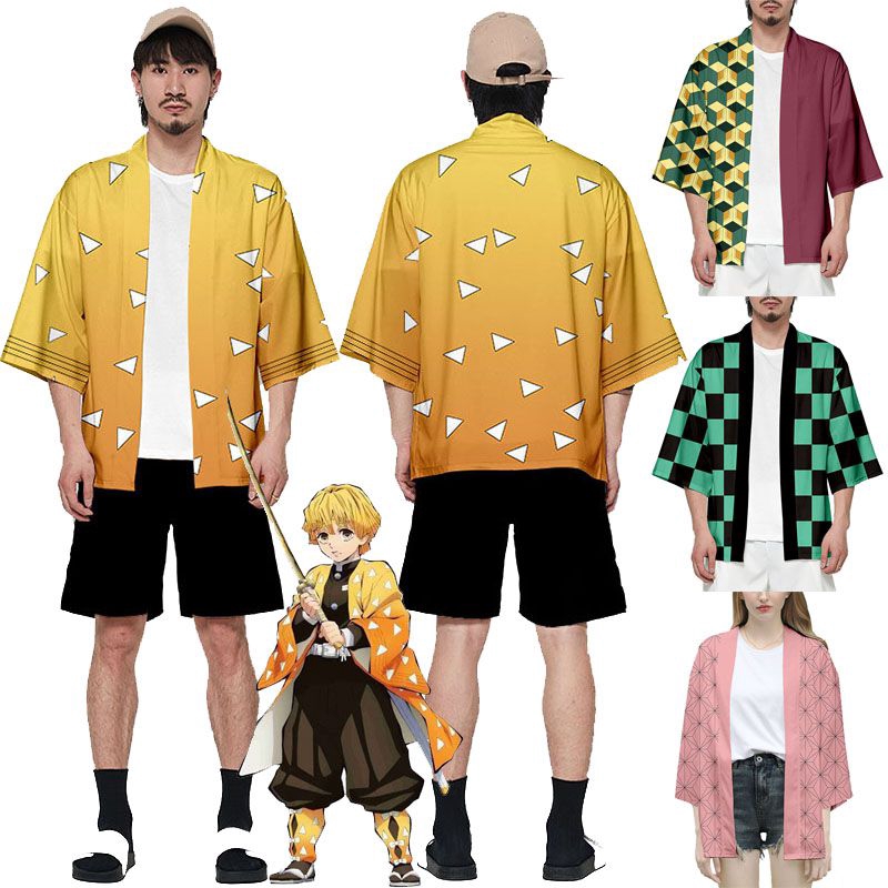 Áo khoác hóa trang nhân vật trong phim hoạt hình Demon Slayer: Kimetsu No Yaiba cá tính