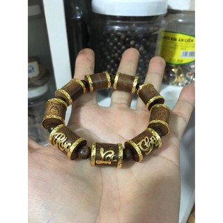 Vòng tay mix vàng mạ 24k
