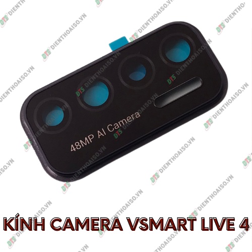 Mặt kính camera vsmart live 4 có sẵn keo