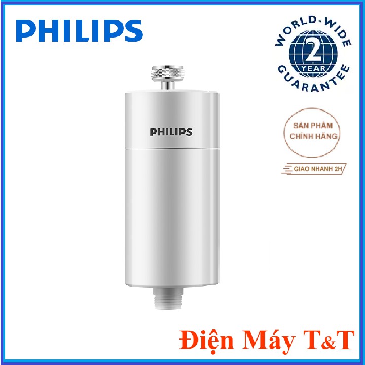 Thiết bị lọc nước vòi sen tắm Philips AWP1775 - Hàng chính hãng