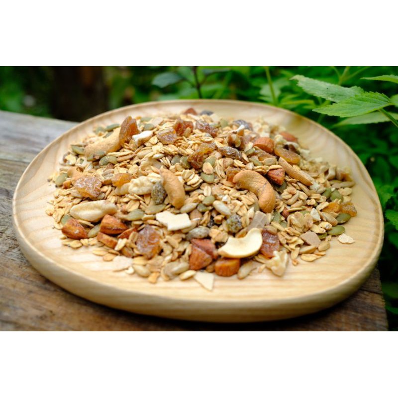 Mixed Nuts & Fruits 9 Loại Hạt Và Trái Cây Farm Ơ - Túi Giấy 500gr | BigBuy360 - bigbuy360.vn