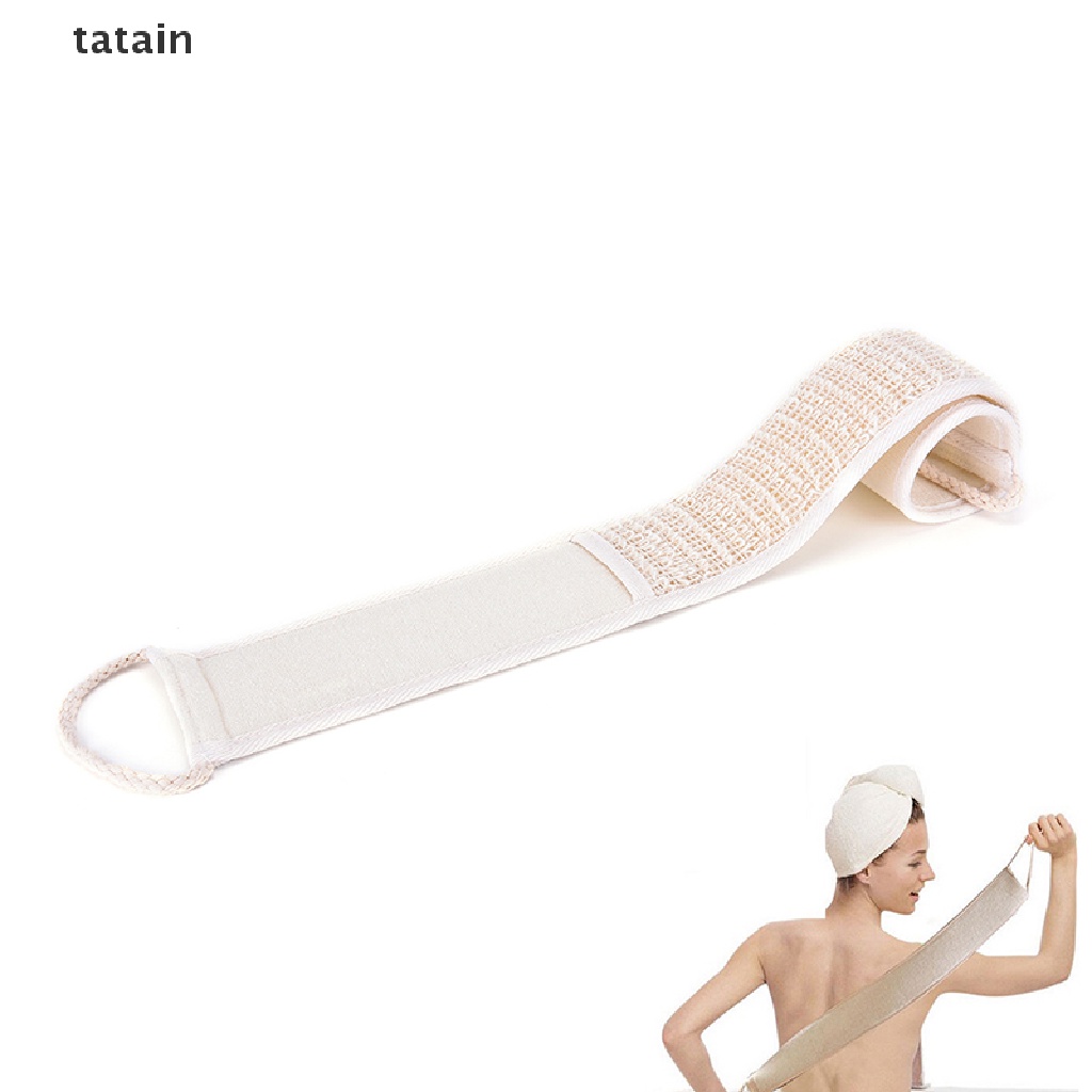 [Hàng mới về] Dây đai chà lưng và cơ thể tẩy tế bào chết khi tắm bằng xơ mướp CVX