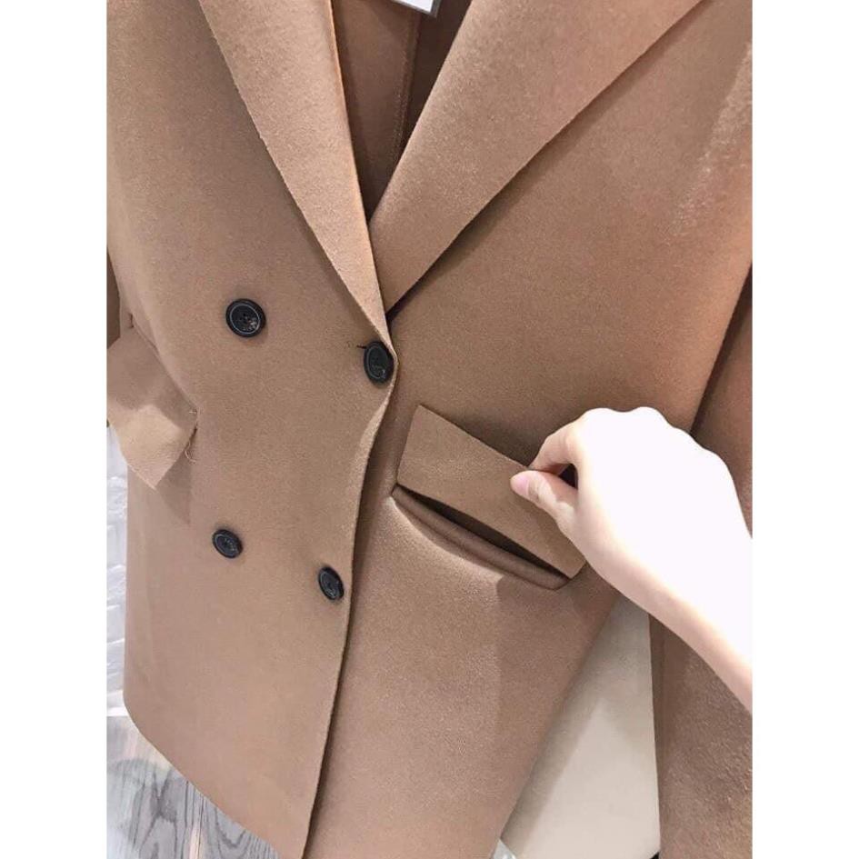 ÁO Khoác Dạ Nữ ⚡️𝐅𝐑𝐄𝐄 𝐒𝐇𝐈𝐏⚡️ ÁO Dạ Ép túi Nắp Dáng Dài siêu đẹp ( áo dạ ép túi nắp) | BigBuy360 - bigbuy360.vn