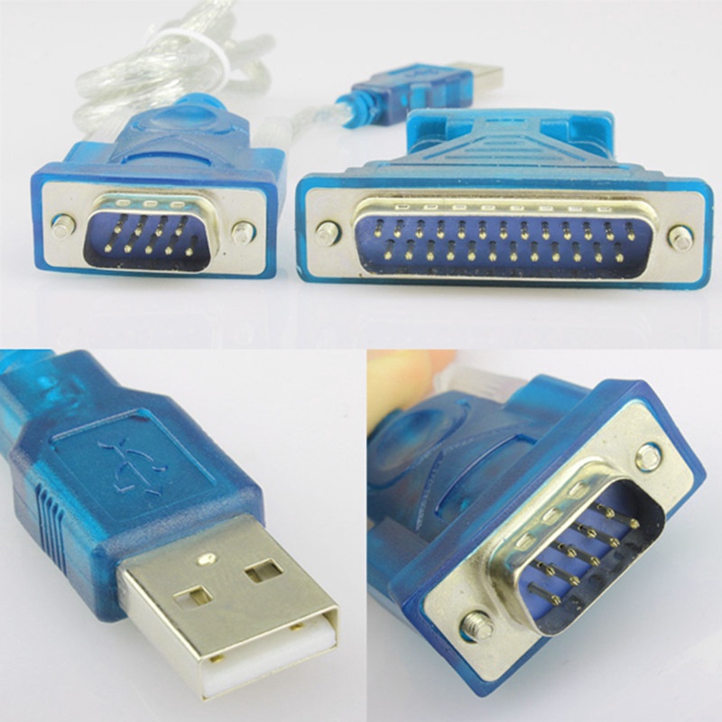 Cáp USB sang cổng Com Rs232 9 PIN Nối Tiếp DB25 DB9 Cáp Cho Windows 98/98SE/2000//Me/XP Máy Tính