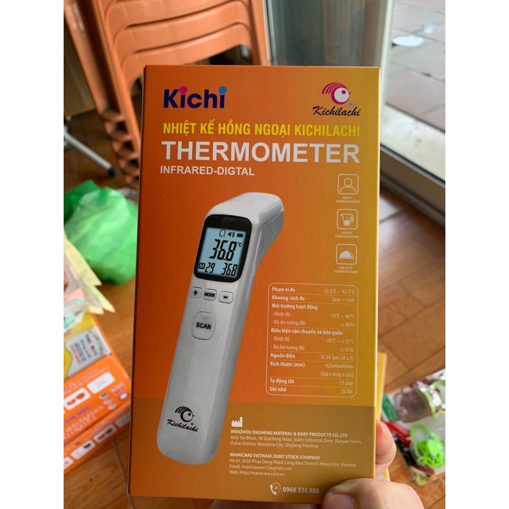 Combo 5 nhiệt kế hồng ngoại kichi