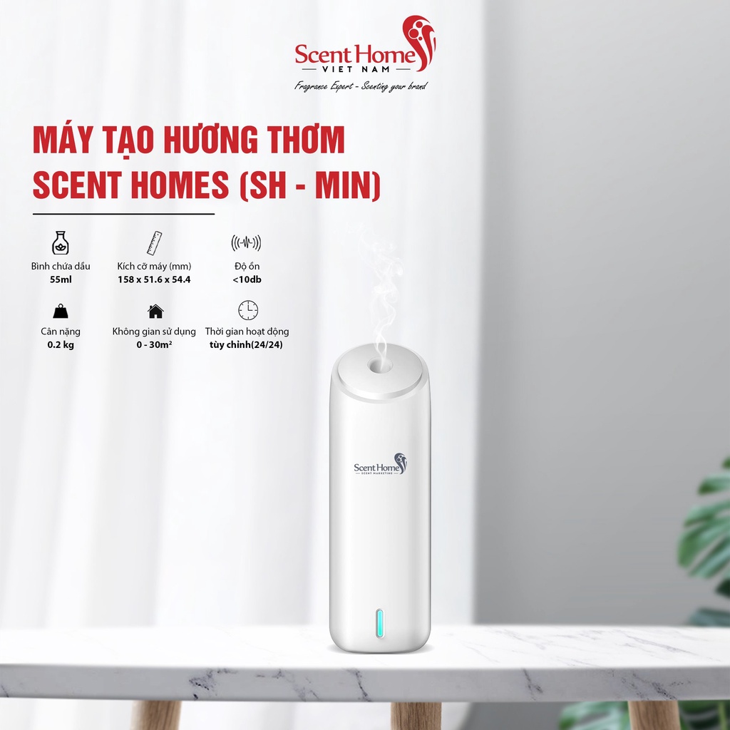 [Chính hãng] [Chính Hãng] Máy Khuếch Tán Tinh Dầu SCENT HOMES (SH-MIN)