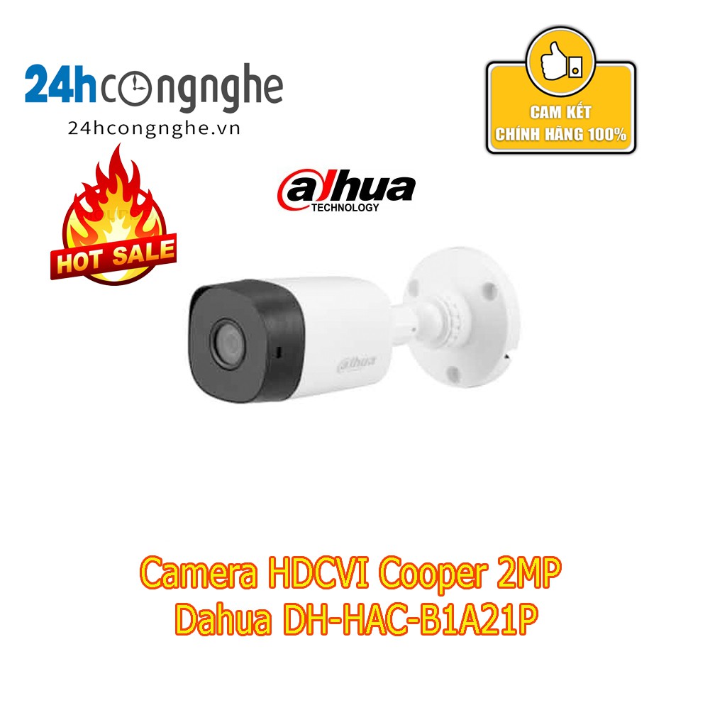 Camera HDCVI Cooper 2MP Dahua DH-HAC-B1A21P