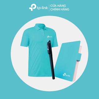 [Hỏa Tốc] [Hàng tặng không bán] Áo thun+Sổ+Bút TP-Link Gift set 3 món tiện dụng
