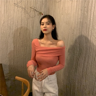 Áo Thun Nữ Tay Dài Cổ Tròn