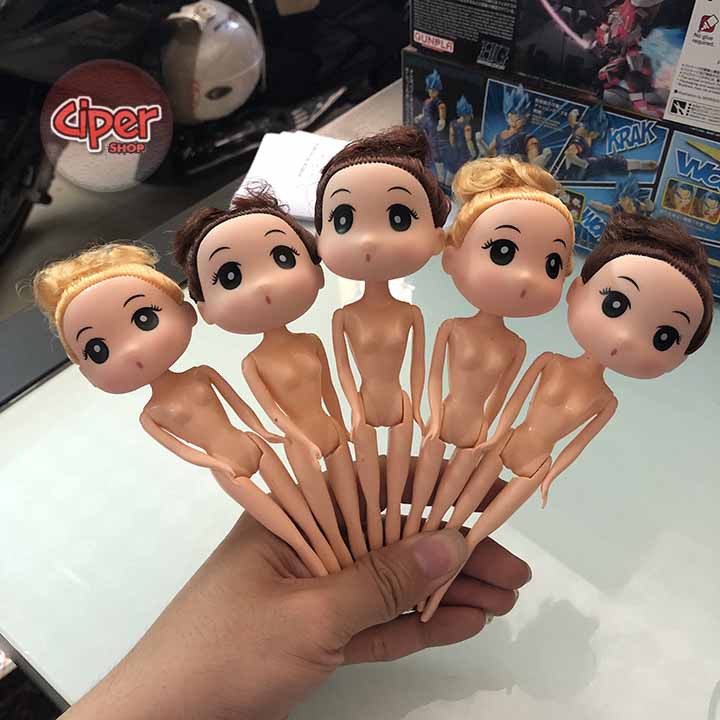 10 Búp bê trang trí bánh kem chibi