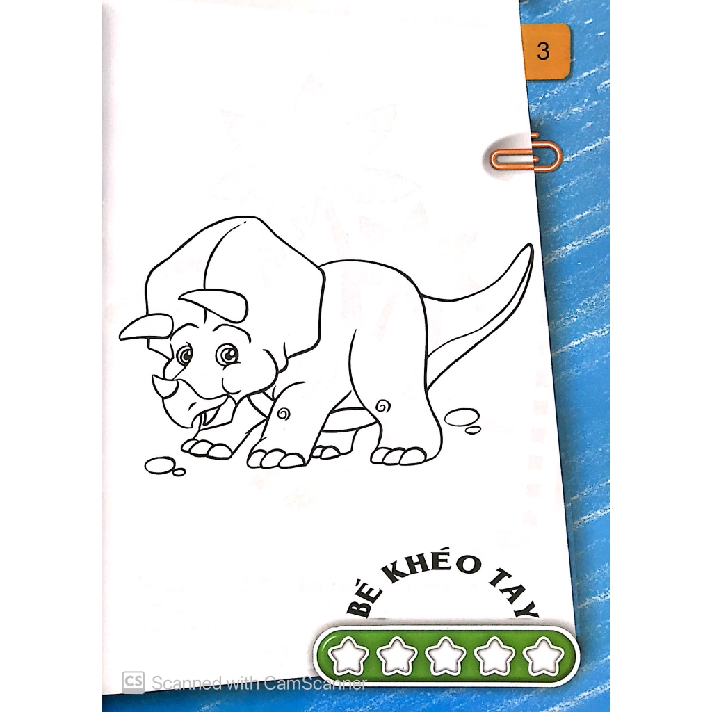 Sách - Bé Tô Màu (2-6+) - Khủng Long - Tập 1 (Tái Bản 2017)
