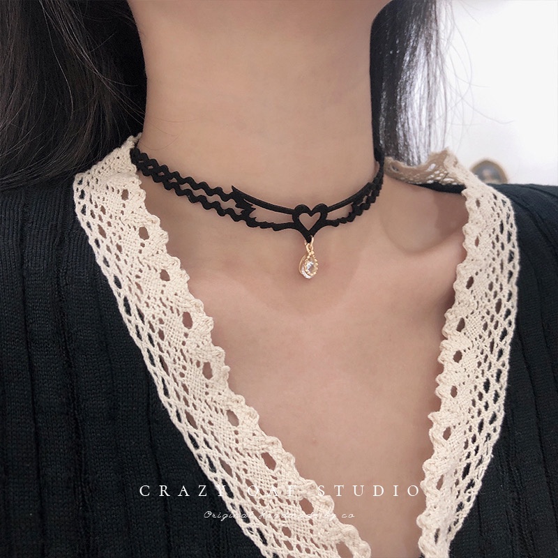 Vòng Cổ Choker Đính Đá Thời Trang