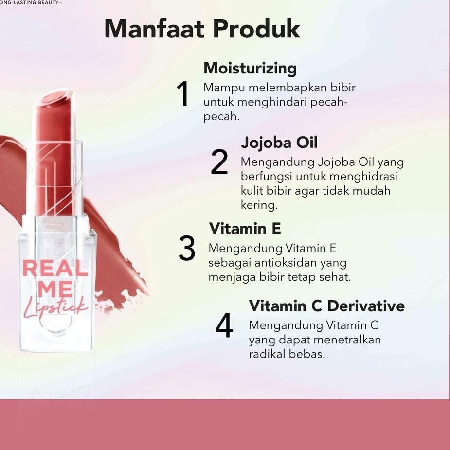 (Hàng Mới Về) Son Môi Dưỡng Ẩm Tự Nhiên You Real Me Vanesha | BigBuy360 - bigbuy360.vn