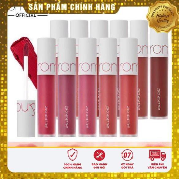 [AUTH] - Son kem lì cực nhẹ môi Romand Zero Velvet Tint 5.5g