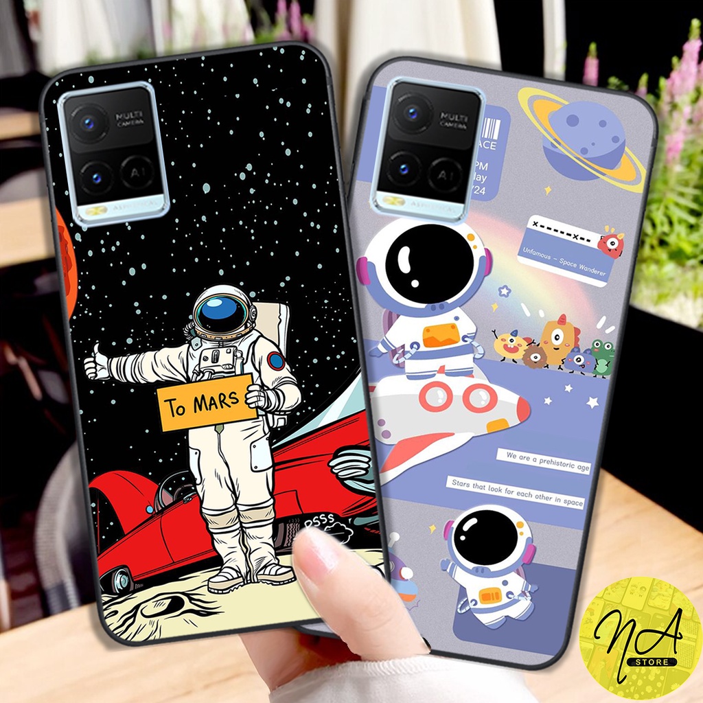 Ốp lưng điện thoại Vivo Y21 -Vivo Y21S in các mẫu phi hành gia đặc sắc đa dạng siêu độc