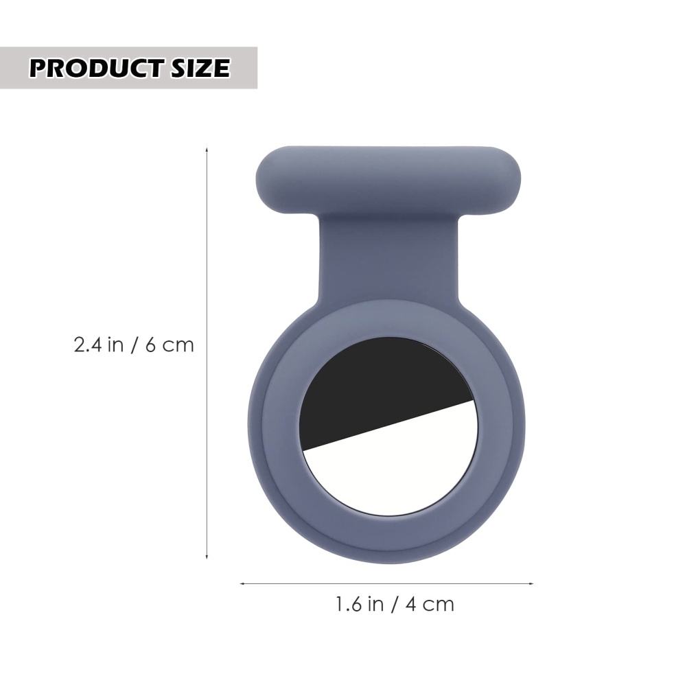 Vỏ Bảo Vệ Pin Theo Dõi Airtag Hoàn Toàn Mới Cho Apple Airtags Vỏ Bảo Vệ Bằng Silicon Phụ Kiện Theo Dõi Vỏ Bọc Pin Cho Air Tag Case