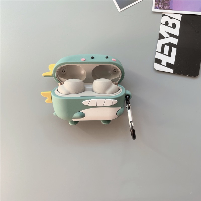 Case Silicon cho Sony WF-1000XM4 Hình Animal Kèm Móc Treo