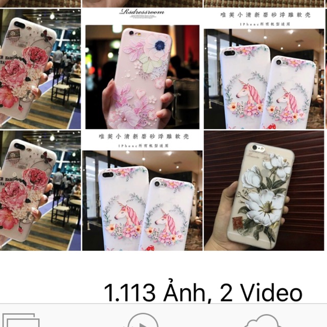 Ốp Hoa Châu Âu Iphone 5, 5S, 5SE