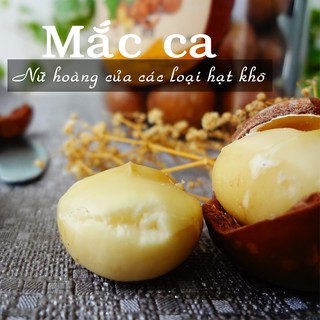 Hạt macca Mỹ nứt vỏ cao cấp (Macadamia) - 500G