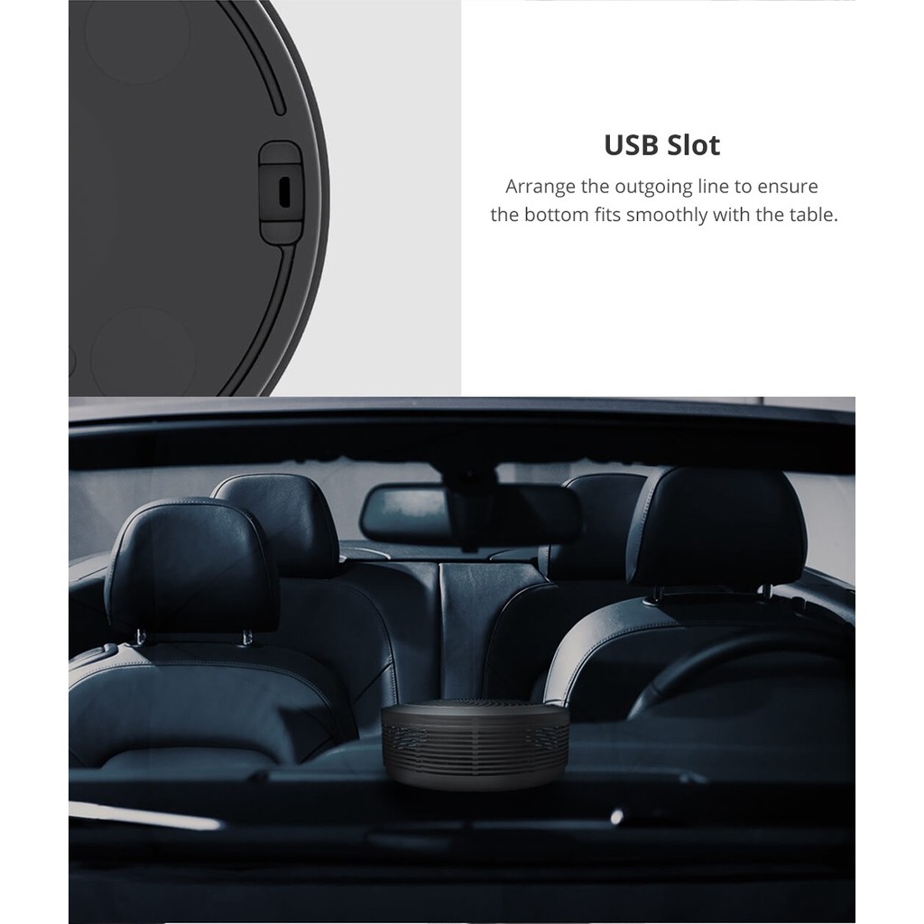 Máy lọc không khí trên xe ôtô Xiaomi Midrive 70Mai Pro