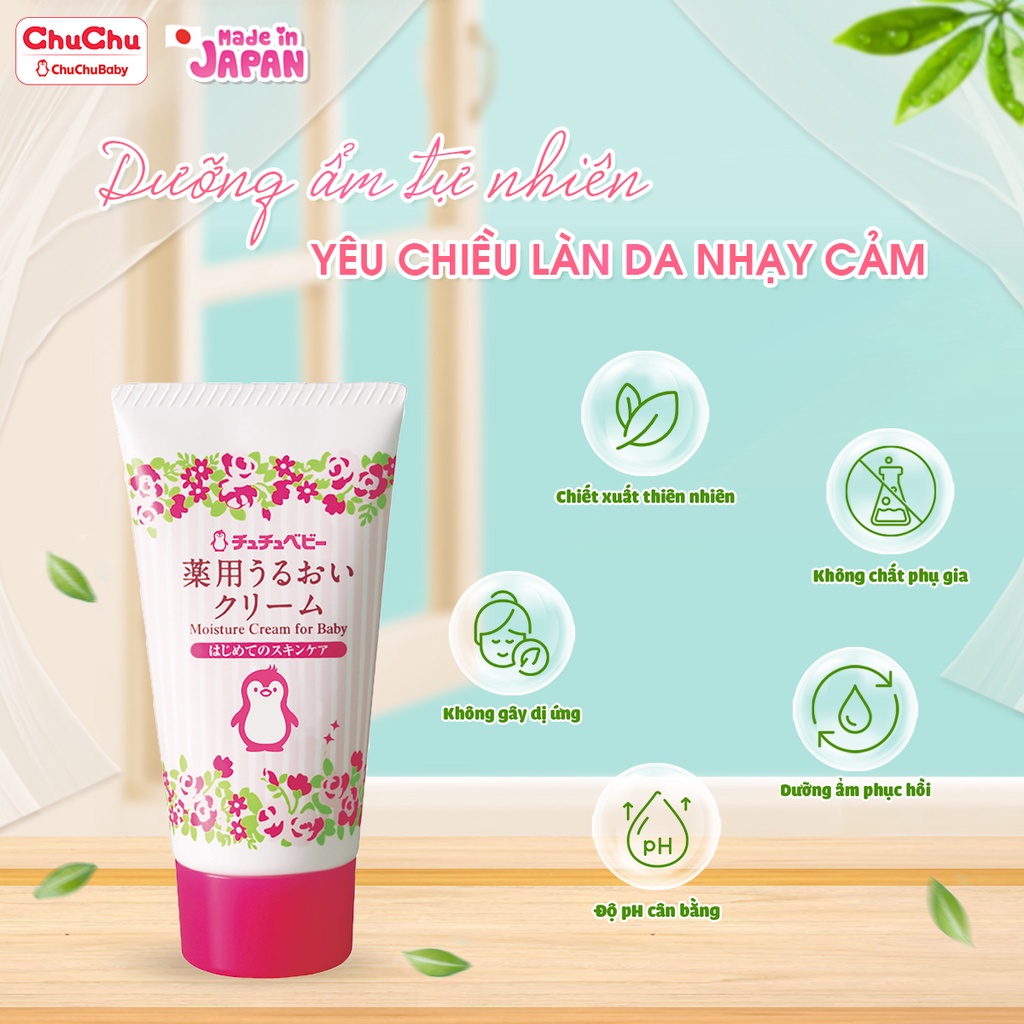 Kem dưỡng ẩm toàn thân ChuChu Baby