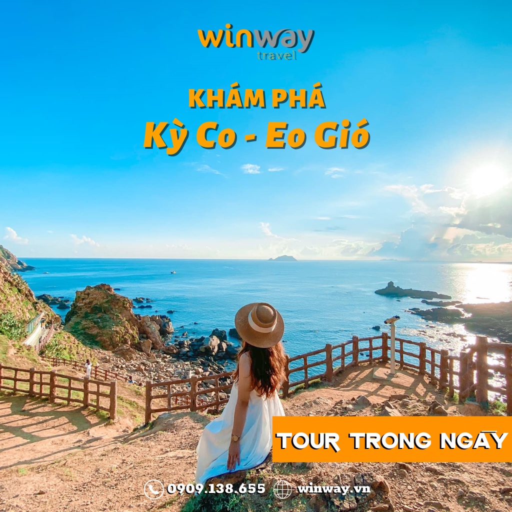 Tour 1 ngày Kỳ Co - Eo Gió thiên đường biển đảo - Du lịch giá tốt WinWay Travel