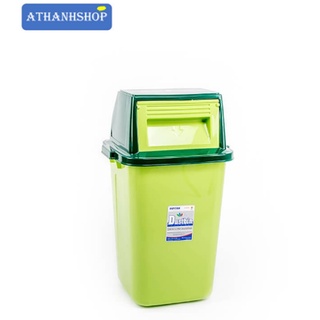 Thùng rác nắp lật, nhựa duy tân lớn, đại