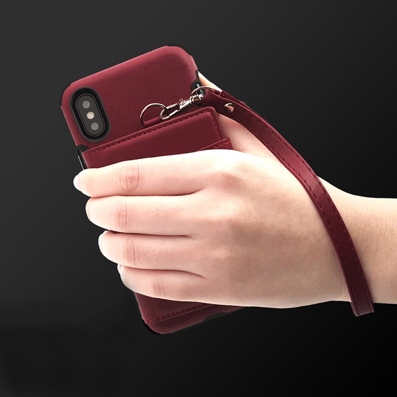 Bao da họa tiết đồng hồ cát hình trái tim cho iPhone 6 6S 7 8 Plus X | BigBuy360 - bigbuy360.vn