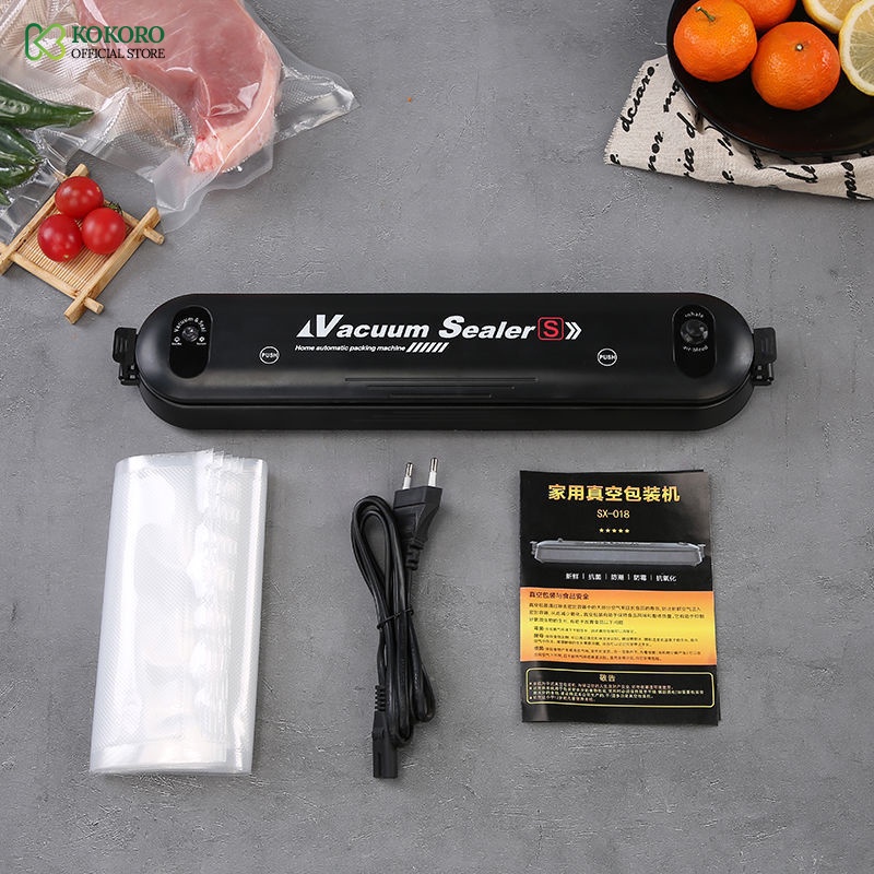 Máy Hút Chân Không, Máy Hút Chân Không Mini Vacuum Sealer ( Tặng 10 Túi 17x25cm )