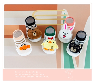 Giày Vải Đế Mềm Hoạ Tiết Hoạt Hình Cho Bé 0-3 Tuổi