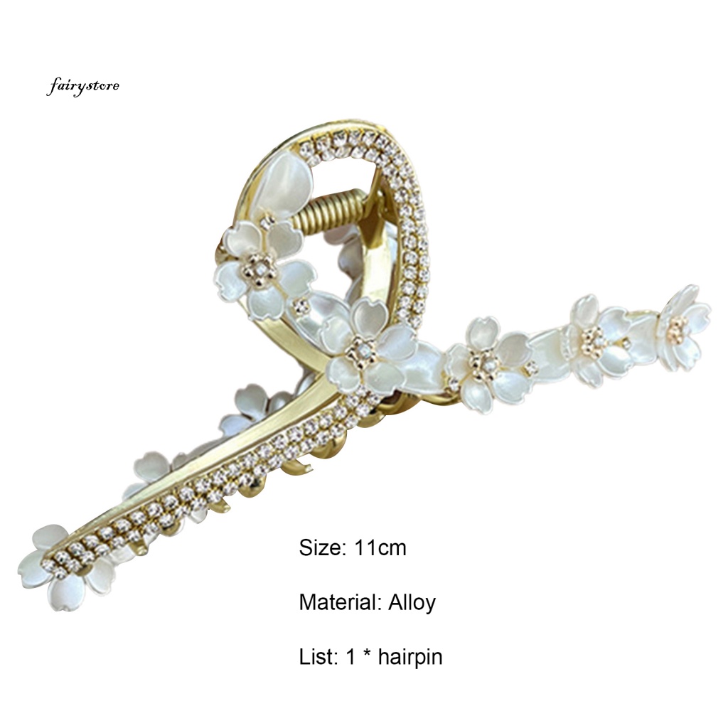 Fairystore| Kẹp Tóc Đính Ngọc Trai Giả Phong Cách Vintage