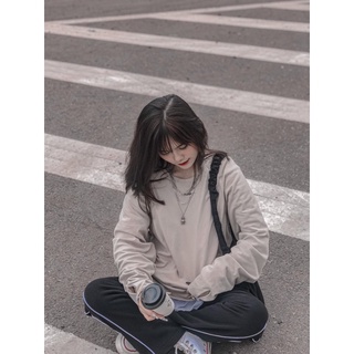 ÁO FUNKY BASIC LONG SLEEVE CLAY