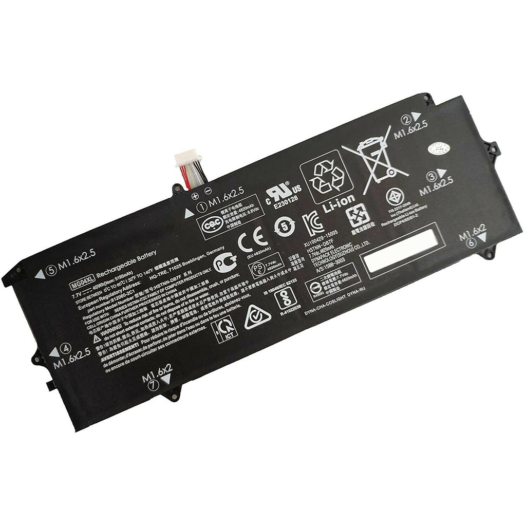 👉PIN( ZIN) Laptop HP Elite X2 1012 G1 HSTNN-DB7F MG04XL V3F62PA V3F63PA V9D46PA MC04XL BẢO HÀNH 6 THÁNG ĐỔI MỚI