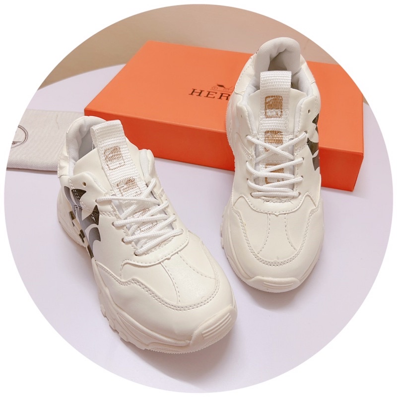 Giày sneaker nữ Ny nâng đế 6p tôn dáng
