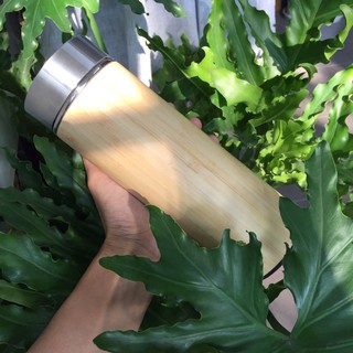 Bình giữ nhiệt thân tre 350ml & 450ml