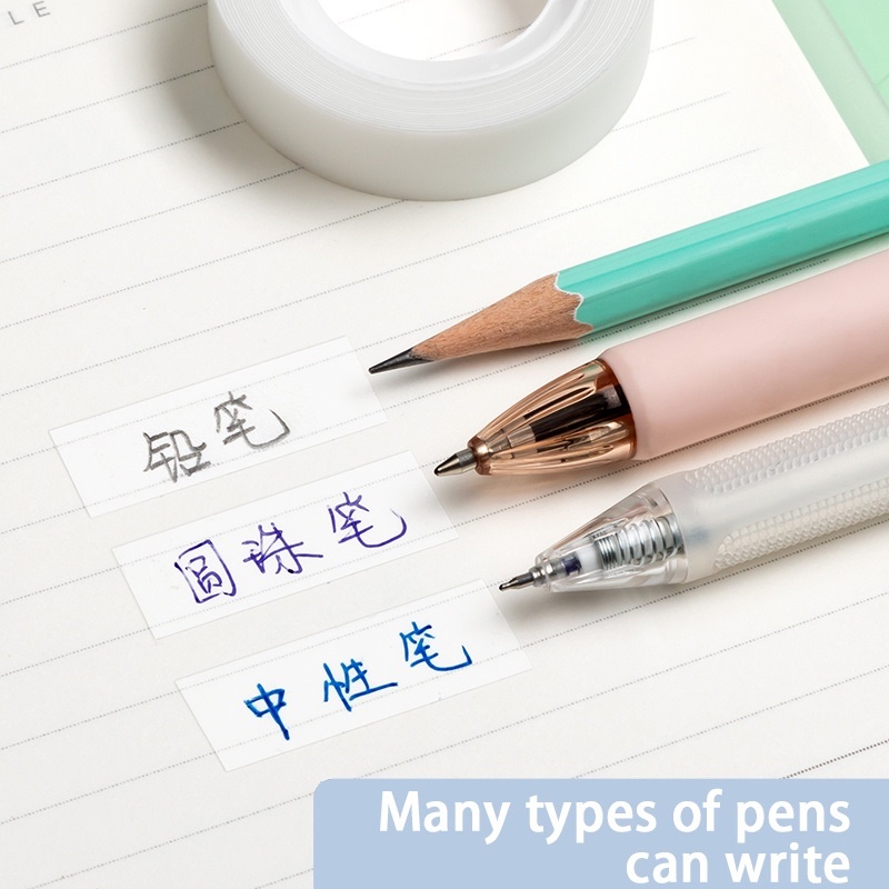 Băng Keo Trong Suốt Có Thể Viết Chắc Chắn 12mm 18mm