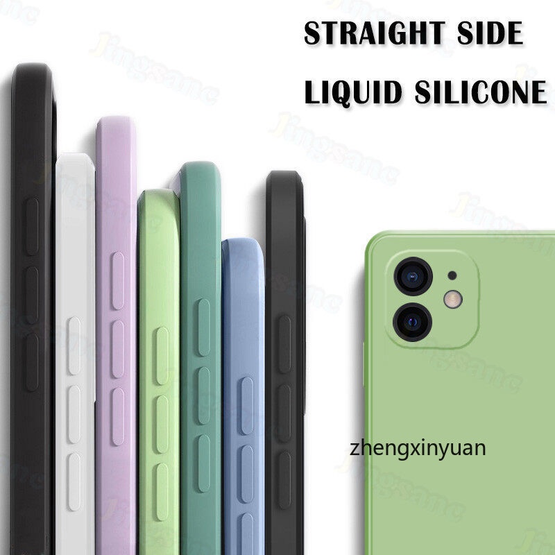 Ốp điện thoại silicone mềm chống sốc viền vuông cho Realme GT Neo 2