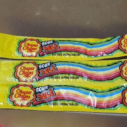Kẹo dẻo chupa chups cầu vồng hương trái cây