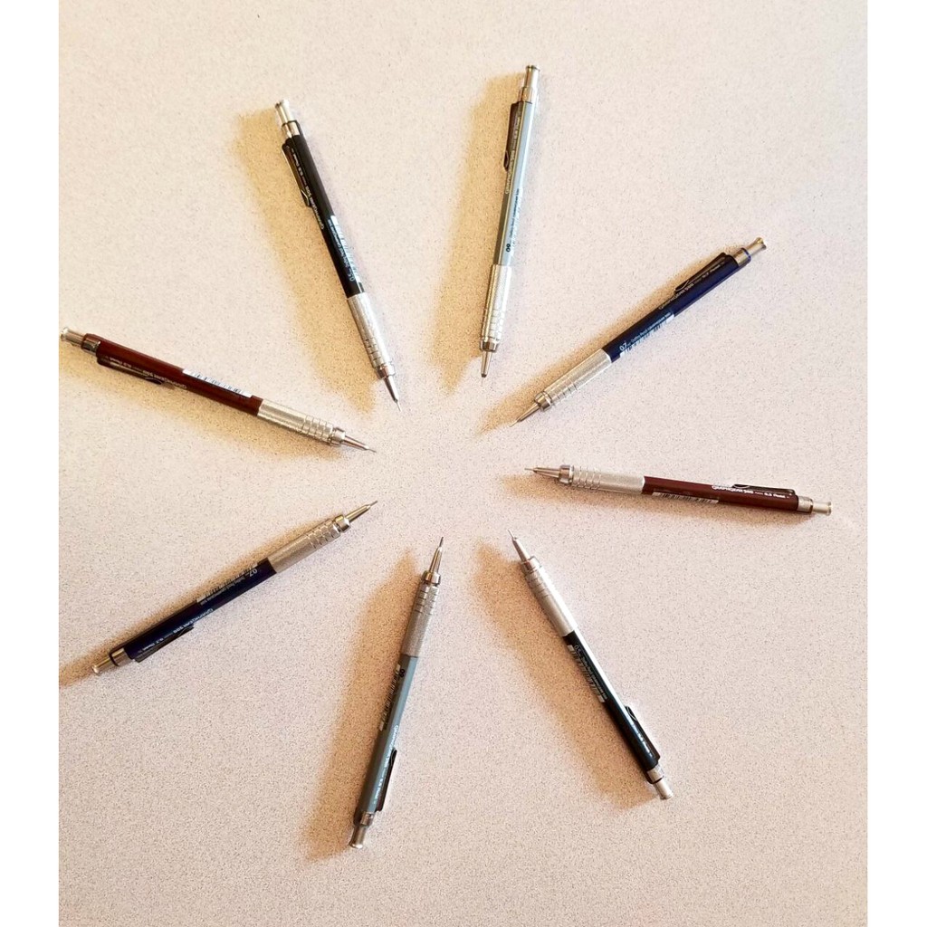 Bộ dụng cụ bút chì cơ khí Pentel Graphgear