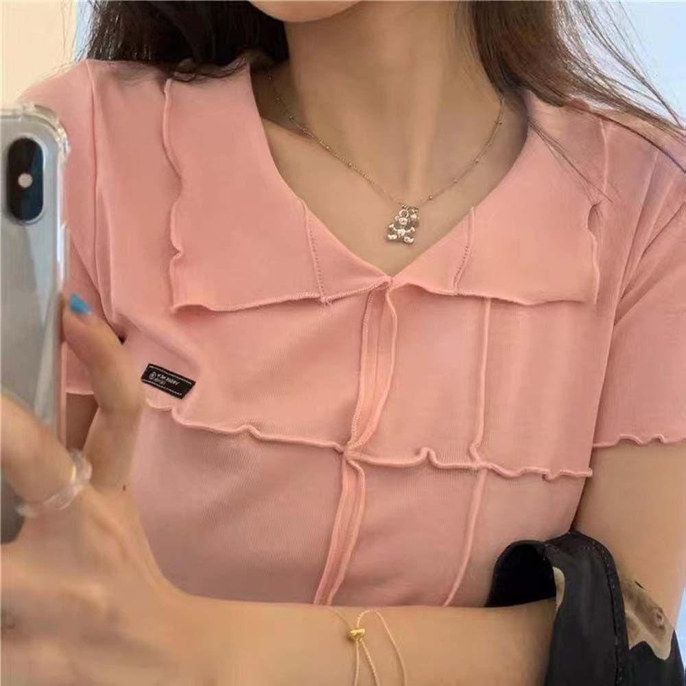 Vòng cổ Hợp Kim Mặt Hình Trái Cherry / Gấu Hoạt Hình Đơn Giản Thời Trang Cho Nữ