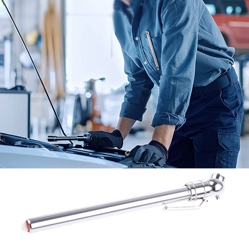 Đồng Hồ Đo Áp Suất Lốp Xe Bằng Thép Không Gỉ Phạm Vi 5-50psi Năm Mới