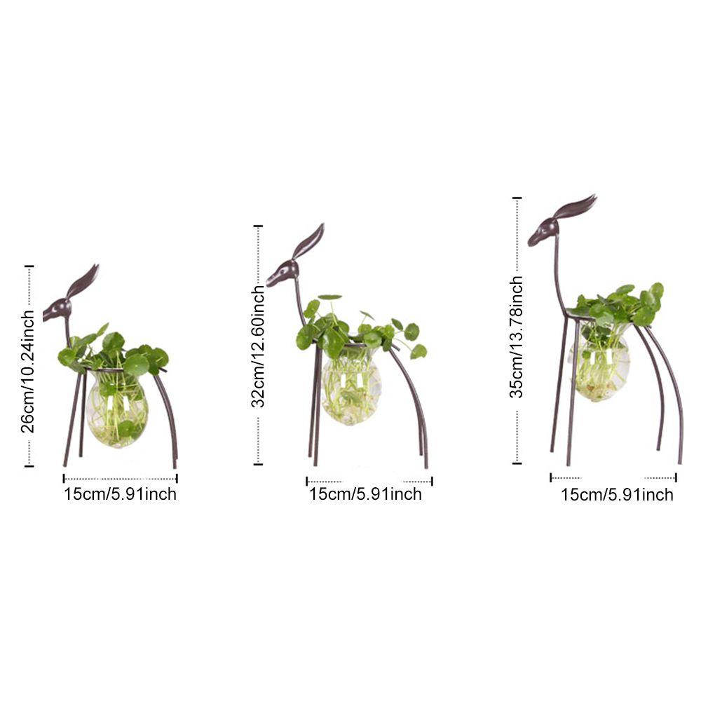 CONOPERY Chậu Hoa Thủy Canh Hình Con Hươu Độc Đáo Trang Trí Nhà Cửa