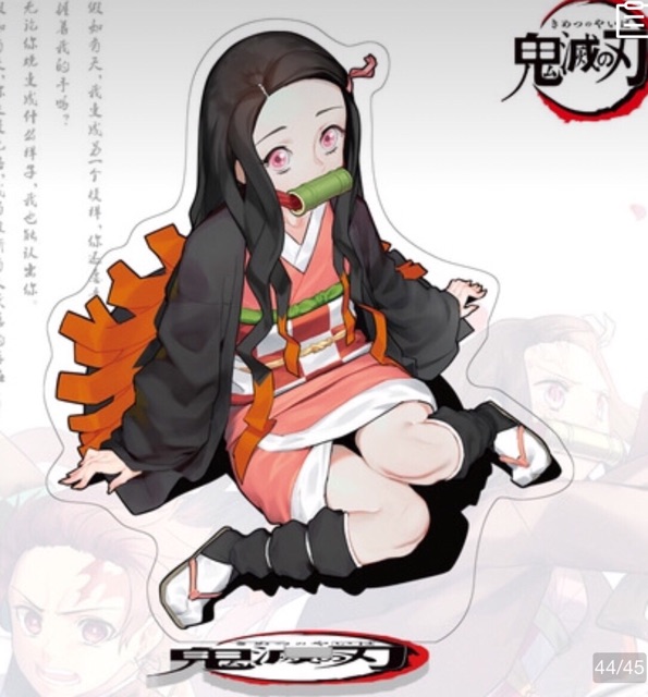 Tượng mô hình kamad nezuko, Standee anime kimetsu no yaiba kamad nezuko