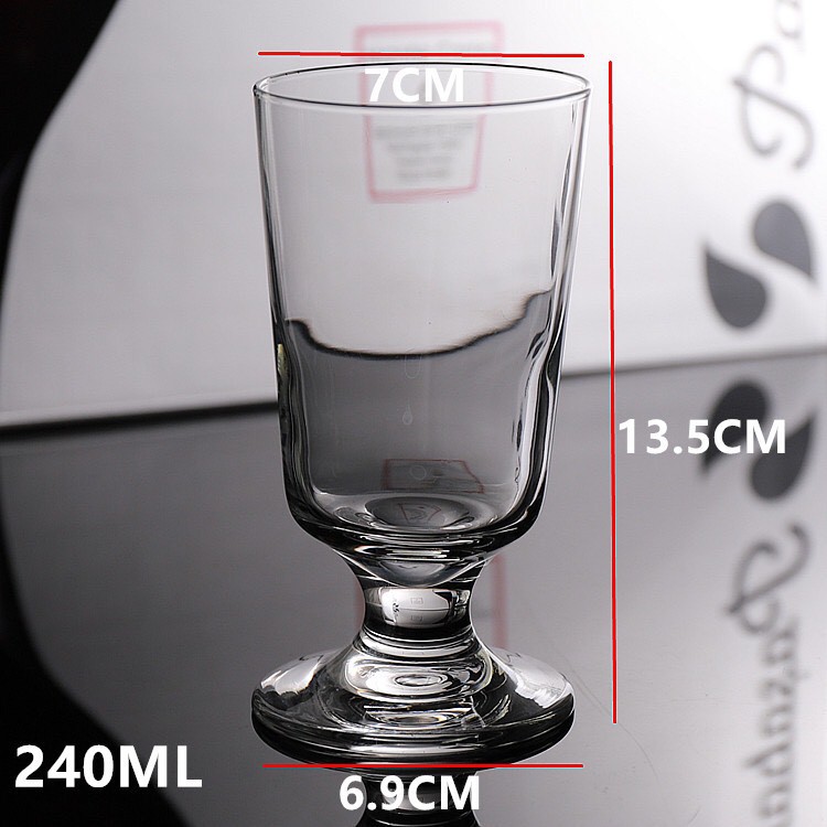 LY CỐC THỦY TINH SINH TỐ, SỮA PHONG CÁCH HÀN QUỐC HOMECAFE - LILY GLASSES