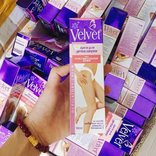 KEM TẨY LÔNG VELVET