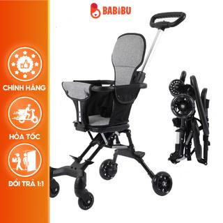 Xe Đẩy Hai Chiều Cao Cấp,Xe đẩy Gấp Gọn,Tiện Lợi Cho Bé Babibu