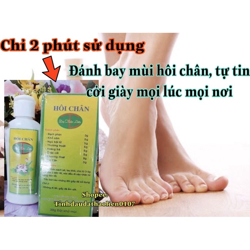 Hôi chân Dạ Thảo Liên khắc tinh của hôi chân