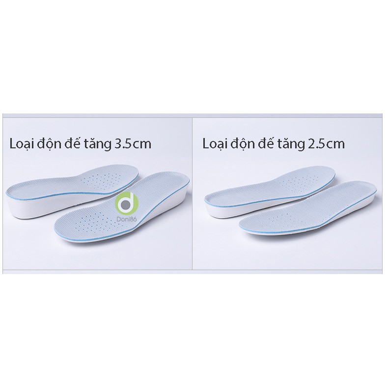 1 cặp lót giày cao su độn đế tăng 1.5cm, 2.5cm hoặc 3.5cm - Loại nguyên bàn chân - PK15 | BigBuy360 - bigbuy360.vn